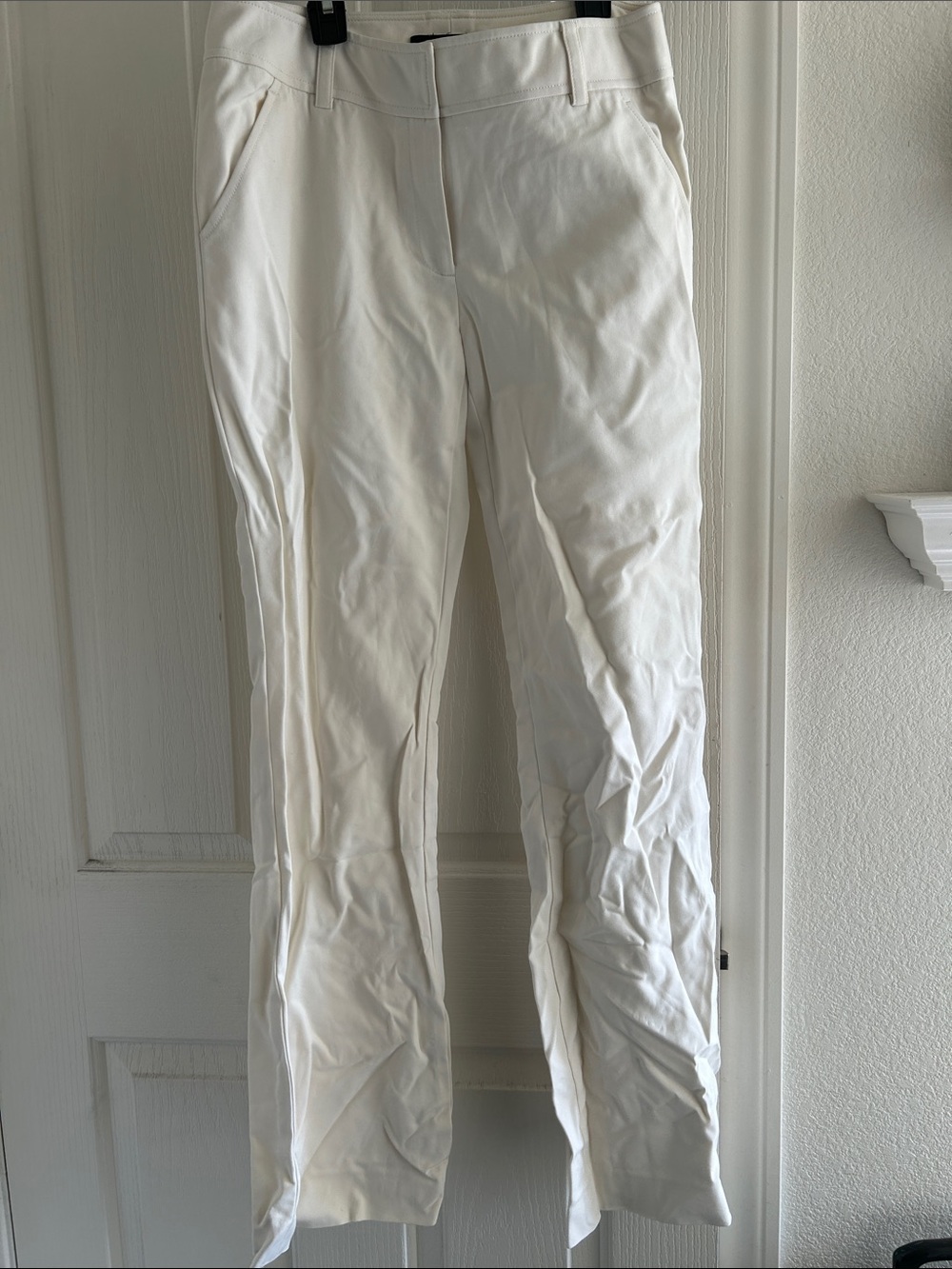 Etcetera White Women's Straight-Leg Pants